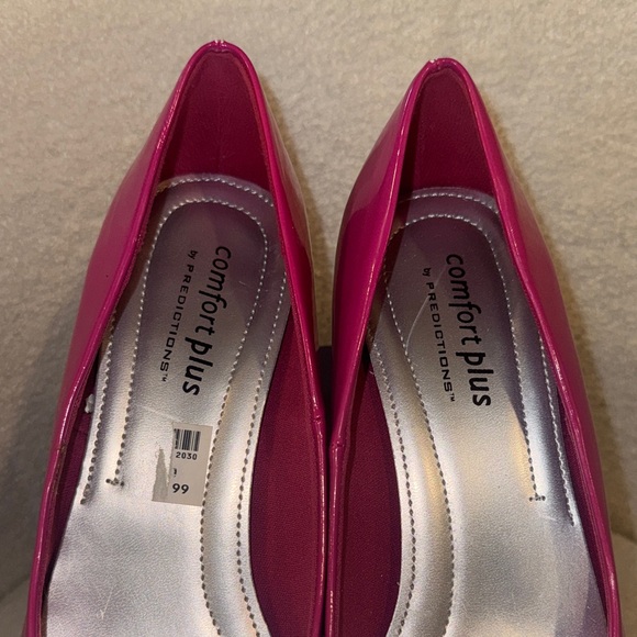 Comfort Plus by Predictions Fuchsia Womens Pumps - Picture 6 of 12